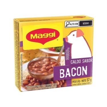 Imagem de Caldo Maggi Bacon 57g - Embalagem com 10 Unidades