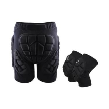 Imagem de Shorts Acolchoados Para Motocicleta Masculinos Para Esportes Ao Ar Liv