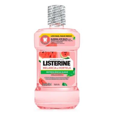Imagem de Enxaguante Bucal Listerine Melancia e Hortelã 500ml
