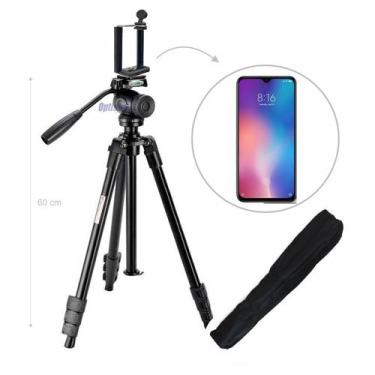 Imagem de Tripe Profissional Wt 6734 Cabeça Hidraulica Para Celular - WF