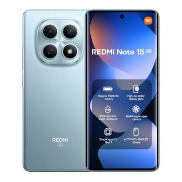 Imagem de Smartphone Xiaomi Redmi Note 15 5G NFC Azul 8GB RAM 256GB ROM