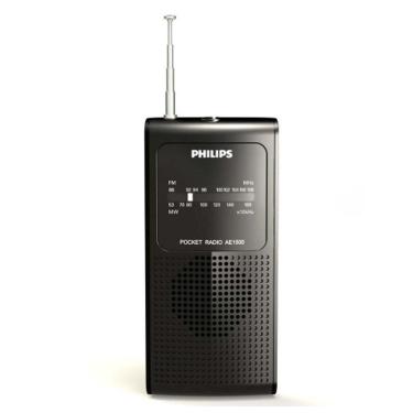 Imagem de Rádio A Pilha Philips Ae1500 Am/Fm Com Entrada Para Fone De Ouvido