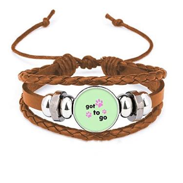 Imagem de un brand Mosey Doneering Interest Pulseira de couro para joias