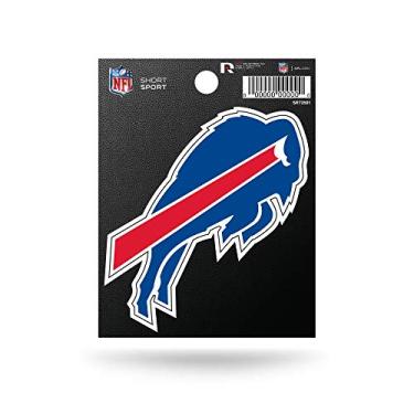 Imagem de Adesivo esportivo curto com logotipo do time cortado NFL Buffalo Bills