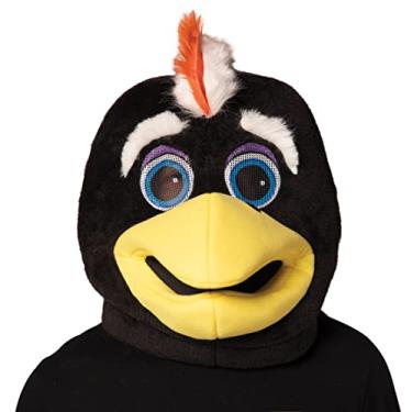 Imagem de Fantasia esportiva NHL Hockey Tommy Chicago Blackhawks Mascote Head, adulto, tamanho único