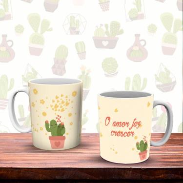 Imagem de Caneca Personalizada Plantas Cactus 21
