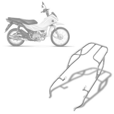 Imagem de Bagageiro Para Moto Aço Pro Tork Honda Pop 100