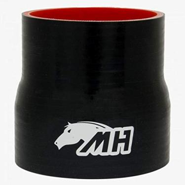 Imagem de Mangote em Silicone Redutor Reto 4" para 3-1/2" polegadas (102mm para 89mm) x 100mm