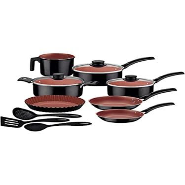 Imagem de JOGO PANELAS ALUM 10PC TURIM PRE