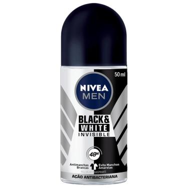 Imagem de Desodorante Roll On Nívea Invisible Black & White Power 50ml