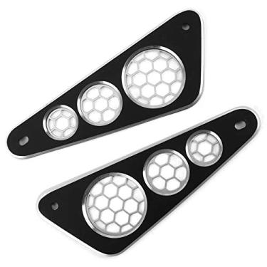 Imagem de Tampa do painel traseiro motocicleta Fai traseiro motocicleta placa de cobertura lateral acessório de alumínio apto para XSR155 19‑20