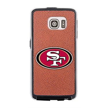 Imagem de NFL San Francisco 49ers Classic Football Pebble Grain Feel No Wordmark Samsung Galaxy S6 Case, Marrom