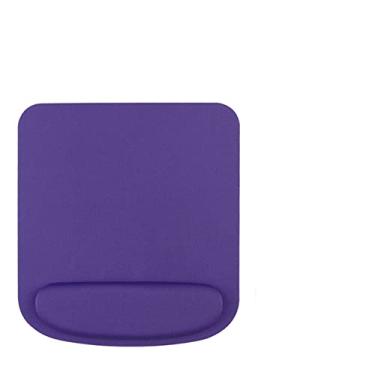 Imagem de Tapete de mouse de cores sólidas Confortável Mouse Pads de Suporte Macio Tapete de Mouse de Pulso Ergonômico Para Pc Gamer Relaxe Pulsos, T5,1 Pçs