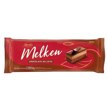 Imagem de Chocolate Ao Leite Nobre Em Barra 2Kg Harald Melken - Harald - Melken