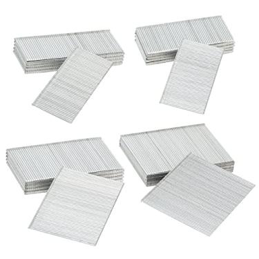 Imagem de SHALL Pregos de acabamento calibre 16, 2000 unidades (3,8 cm, 3,8 cm, 5,8 cm, 5,8 cm, 5,8 cm, 3,8 cm, pregos de acabamento galvanizado 16 GA, pregos de pistola de pregos e pequenos acabamentos variados para pregos pneumáticos e elétricos