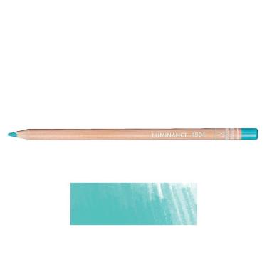 Imagem de Lápis de Cor Caran d`Ache 6901 Luminance 671 Chrysocolla Blue 6901671