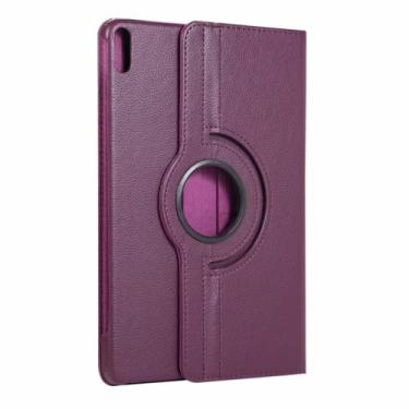 Imagem de CUTTIZ Elegante multifuncional suporte exclusivo para tablet compatível com Huawei Matepad Pro 10,8 polegadas Matepad 10,4 polegadas capa protetora de couro (roxo, Matepad 10,4 polegadas)