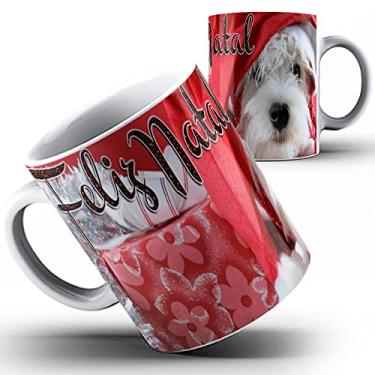 Imagem de Caneca Feliz Natal Cachorro Pet 99i