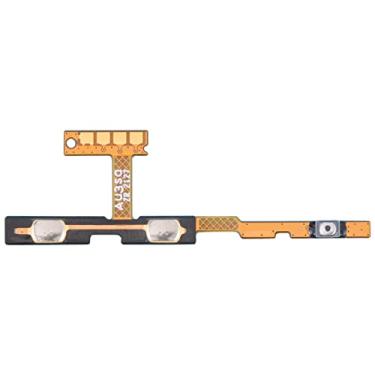 Imagem de Para Samsung Galaxy A03S SM-A037 Botão de potência original e botão de volume Flex Cable