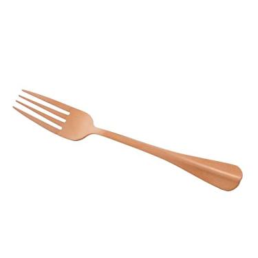 Imagem de Conjunto 6 Garfos para Mesa de Aço Inox Positano Rosé 20cm - Lyor