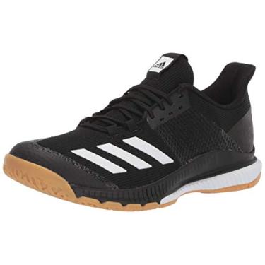 Imagem de adidas Tênis de vôlei feminino Crazyflight Bounce 3, Preto/Branco/Goma, 35