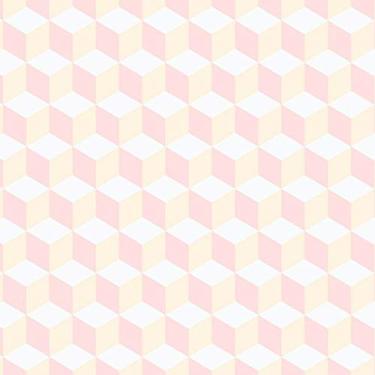 Imagem de Papel De Parede Infantil Brincar 3643 Vinílico 3D Rosa