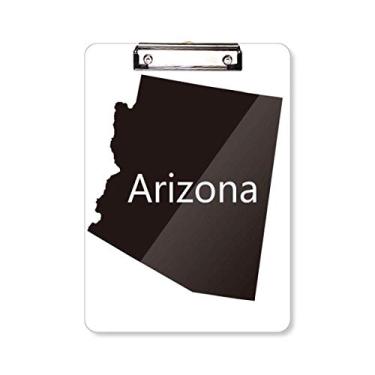 Imagem de Arizona – Placa de apoio A4 com mapa dos Estados Unidos da América