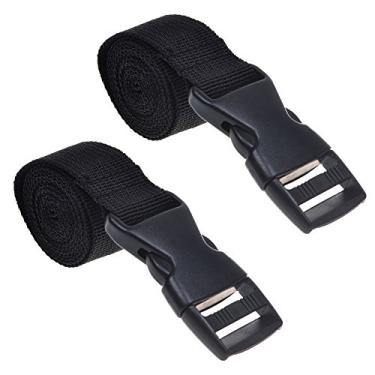 Imagem de COSMOS Pacote com 2 mochilas de colchão de cor preta para atividades ao ar livre