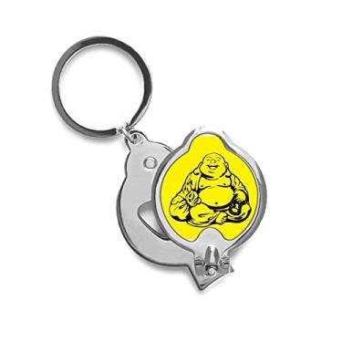 Imagem de Cortador de unhas de dedo Mellow Barefoot Daisen Monk Fat Blessing Tesoura de aço inoxidável