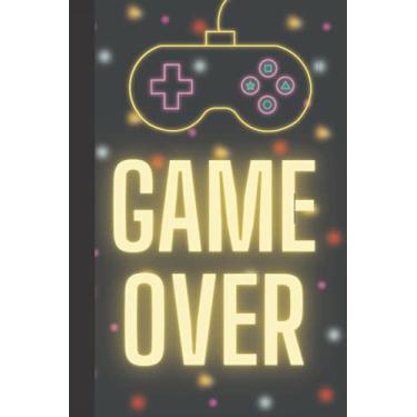 Imagem de Game Over: Primary Composition Notebook for School: College Rulled |: Game Controller for PC Journal for School, Homework | Back to School