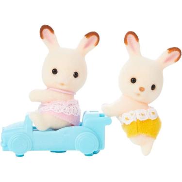 Imagem de Sylvanian Families - Gêmeos Coelho Chocolate