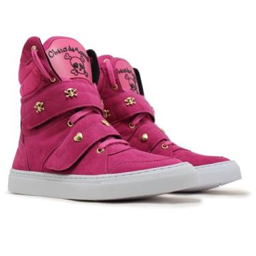 Imagem de Botinha Fitness Tênis Feminino Cano Alto Bota de Academia Crossfit Treino Musculação Dança