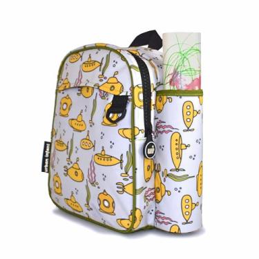 Imagem de Urban Infant Mochila infantil – ideal para pré-escola e creche – meninos e meninas, Submarinos, Small (Pack of 1), Moderno
