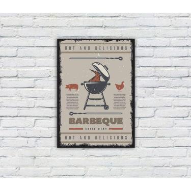 Imagem de Placa Decorativa MDF Cantinho do Churrasco 12
