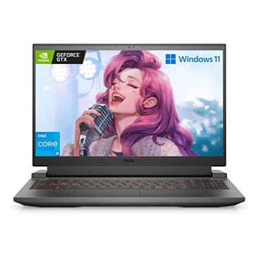 Imagem de Dell G15 Gaming Laptop, 15,6" FHD 120Hz LED retroiluminado com borda estreita, processador Intel Core i5-10200H 4-Core, GTX 1650, teclado retroiluminado, Win 11 (16 GB RAM | SSD PCIe de 1 TB)