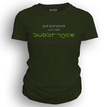 Imagem de Camiseta Feminina - Joy Division - Substance. - Dasantigas