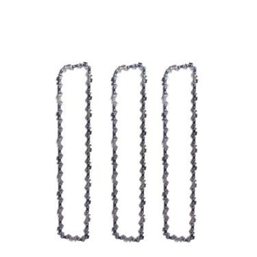 Imagem de Polegada 6 8 Polegada mini correntes de motosserra de aço elétrica motosserra acessório correntes substituição mini correntes de motosserra elétrica, 3x12 polegadas, h