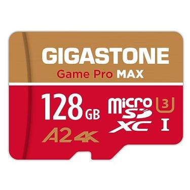 Imagem de [Recuperação de dados gratuita de 5 anos] Cartão micro SD GIGASTONE de 128 GB, Game Pro MAX, até 120/80 MB/s, cartão de memória MicroSDXC para Nintendo-Switch, SteamDeck, vídeo UHD 4K, UHS-I A2 V30 U3