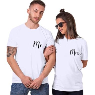 Imagem de Camiseta masculina de algodão com corações doces para o dia dos namorados regata masculina de manga curta, Branco (feminino), XXG