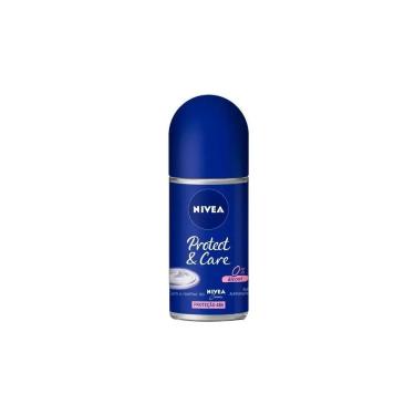 Imagem de Desodorante Antitranspirante Roll-On Nivea Protect & Care Feminino 48H Sem Álcool 50Ml
