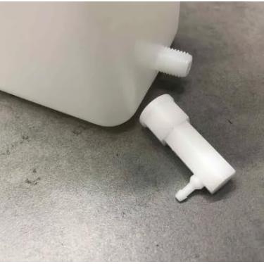 Imagem de Frasco de tinta de 4 cores de 1,8 L para sistema de tinta Epson Roland Mutoh Mimaki Bulk Ink Tank (conector único, conector duplo)