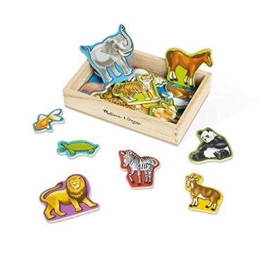 Imagem de Wooden Animal Magnets
