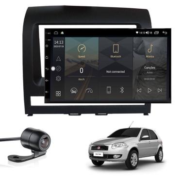 Imagem de Central Multimídia Fiat Palio 2005 2006 2007 2008 2009 2010 2012 Tela IPS de 7" Polegadas Quad Core 2GB Carplay e Android Auto GPS + Câmera de ré