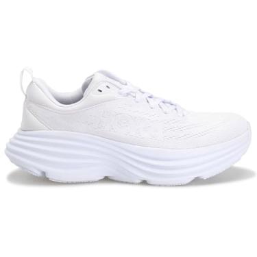 Imagem de HOKA Bondi 8 Tênis masculino, Branco/Branco, 45