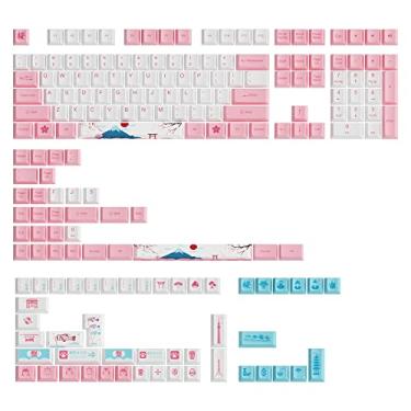 Imagem de KEYCAPS PERFIL CHERRY PBT DOUBLE SHOT KIT COM 185 TECLAS MODELO WORLD TOUR TOKYO R2 SE ENGLISH