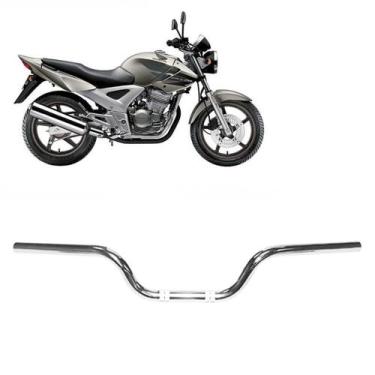 Imagem de Guidão Cbx 250 Twister 2004 2005 2006 2007 2008 Cromado - MA Motos