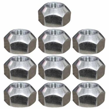 Imagem de Porca Roda Conica Carreta 1/2 Chave 1.1/16 UNF Massey 10Pç - TOURO