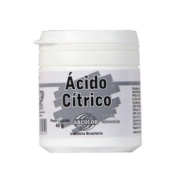 Imagem de Ácido cítrico 40g confeitaria Arcolor
