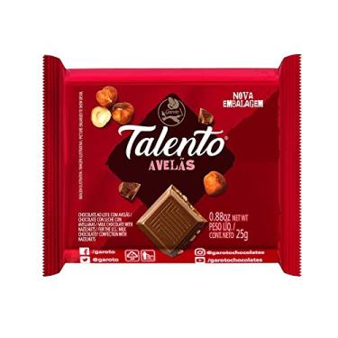 Imagem de Chocolate Mini Talento Vermelho Avelãs 25Gr C/15un - Garoto