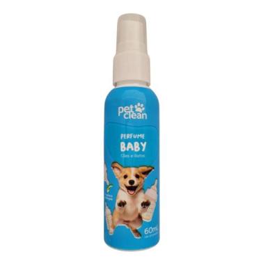 Imagem de Perfume Fragrâncias Pet Clean Cachorro Gato Cão Pet 60ml, Baby